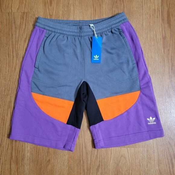 Adidas Originals PT3 Outdoor Basketball Shorts Brushed Fleece French Terry Small - Picture 1 of 12